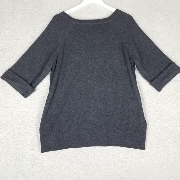 DVF Diane Von Furstenberg Women's Small Sweater Wool Cashmere Pockets 3/4 Sleeve - Picture 12 of 14